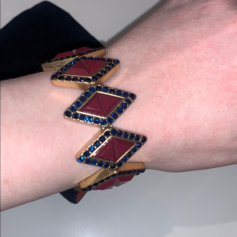 New jcrew diamond shaped bracelet